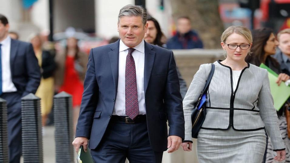 Keir Starmer and Rebecca Long-Bailey
